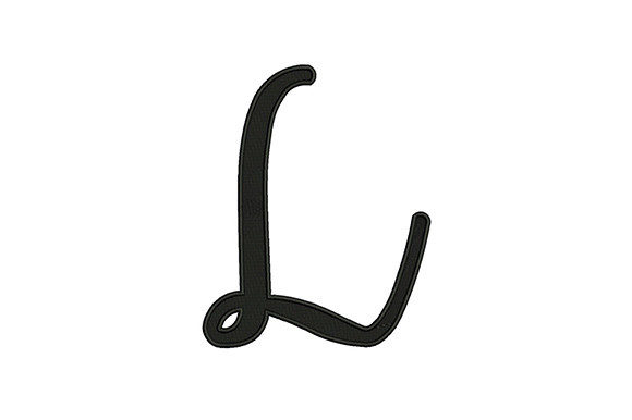 Alphabet L: A Versatile Embroidery Design for Craft Fairs