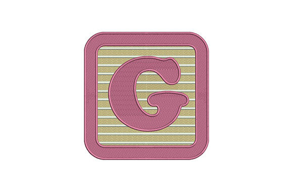 Alphabet Letter G: A Charming Addition to Your Embroidery Collection