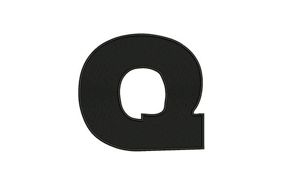 Alphabet Letter Q: A Versatile Embroidery Design