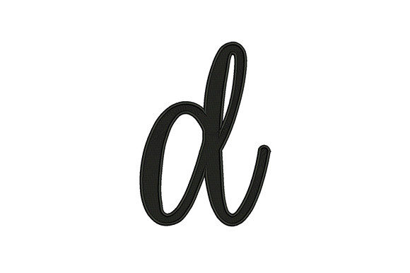 Lower Case Alphabet D: A Versatile Design for Holiday Gifts