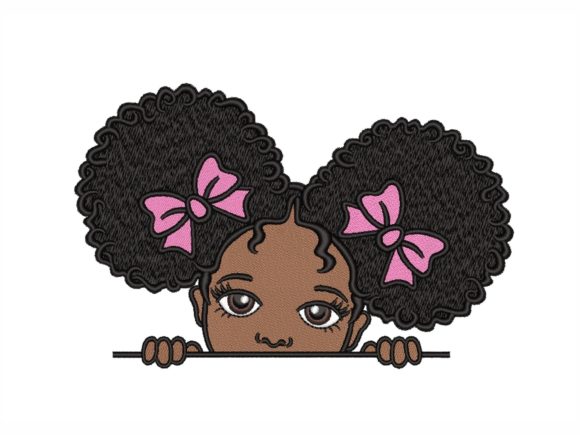 Peekaboo Girl: A Charming Addition to Any Fabric