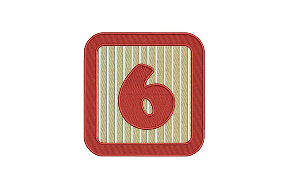 Red Frame Number Six: A Versatile Design for Business
