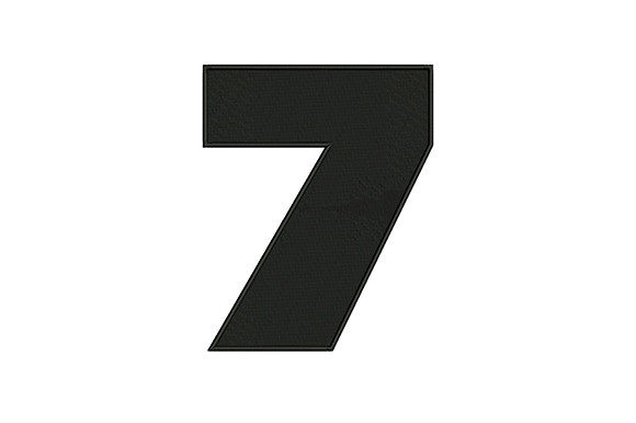 Review: Bold Number 7 for Seasonal Embroidery