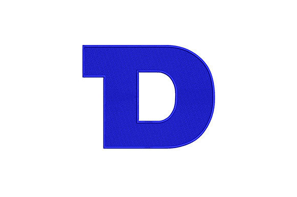 Reviewing Letter D for Small Business Embroidery
