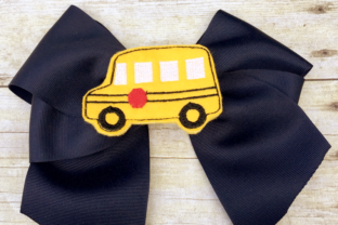School Bus Oversized Feltie: A Versatile Design