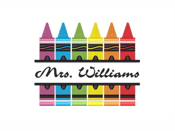 Split Crayons: A Vibrant Addition to Your Embroidery Collection